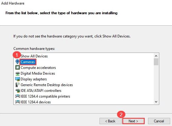 No camera in Device Manager [Quick Fix] Picture 7
